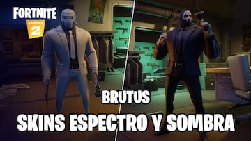 Fortnite Cap&iacute;tulo 2 - Temporada 2 | C&oacute;mo desbloquear los skins Brutus Espectro y Brutus Sombra