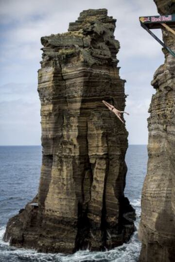 Impresionantes imágenes de la tercera parada del Red Bull Cliff Diving World Series