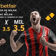 Inter de Milán vs. AC Milan: horario, dónde ver, pronósticos y clasificación