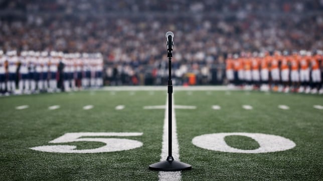 Who is singing the national anthem for the Patriots vs Broncos Conference Championship game?