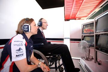 En 2020, él y su hija Claire (en la foto) saldrían de Williams tras la venta del equipo a un fondo norteamericano.
 
 