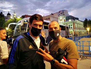 "Nada más llegar al Madrid te das cuenta de su grandeza"