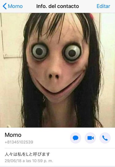 Qué es Momo de WhatsApp y por qué es tan peligroso. ¿Phishing, ciberacoso, nueva estafa?