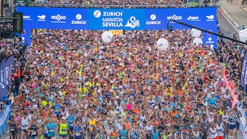 El Zurich Maratón de Sevilla, preparado y con mucho nivel