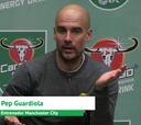 Guardiola: "Siempre llevaré el lazo amarillo"