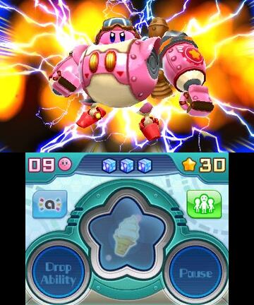 Captura de pantalla - Kirby: Planet Robobot (3DS)