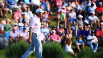 Sergio García, durante el The Players.