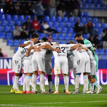 El Cádiz cayó derrotado en El Alcoraz. Foto: Cádiz CF.