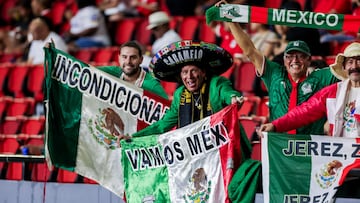 Hector Chavez Caramelo Mexico Fans during 2026 International Friendly match between Panama and Mexico (Mexican National team) at Rommel Fernandez Stadium, on January 22, 2026 in Ciudad de Panama, Panama..