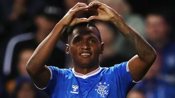 Alfredo Morelos, delantero del Rangers