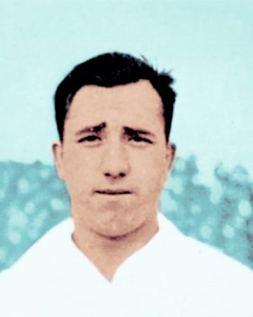 Moraleda jugó entre 1925 y 1928 en el Real Madrid y se pasó la temporada 30/31 como jugador rojiblanco.