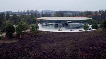 As¨ª es el interior del Steve Jobs Theater donde se presentar¨¢ el iPhone 8