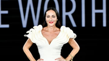 Ana Milán en el desfile Le Défilé 2025: Una celebración del empoderamiento femenino, parte de la Semana de la Moda de París Primavera/Verano 2026, celebrada en el Hôtel de Ville.