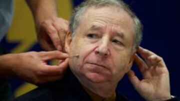 Jean Todt, presidente de la FIA