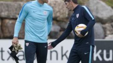 Iraizoz superó las molestias.