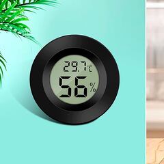 Tenemos unos termómetros digitales con higrómetro y 12.000 valoraciones en Amazon