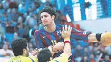 <b>MEJORÓ. </b>Nagy recuperó su juego ofensivo ante el Bidasoa.