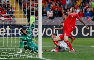 Sarabia anotó el 0-1