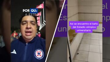 Exhiben el estadio de los Pumas y lo prueban con vídeos: “huele a meados”