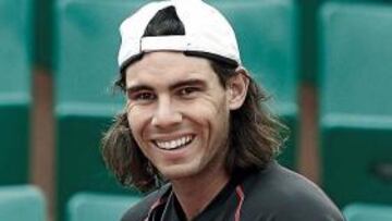 <b>ROLAND GARROS. </b>Nadal se entrenó ya en París.