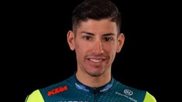 El ciclista italiano del Vini-Zabù Matteo De Bonis.