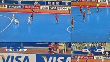 <b>GOL VÁLIDO.</b> La televisión no volvió a poner el reloj tras parar el árbitro el partido dejando el tiempo con tres segundos menos lo que propició una gran confusión para el espectador aunque en pista, los árbitros tenían el cronometraje real del encuentro.