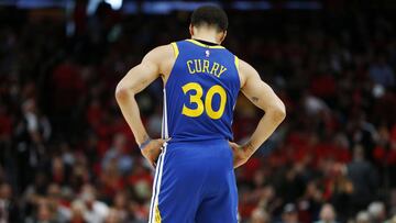 Stephen Curry, con Golden State Warriors.