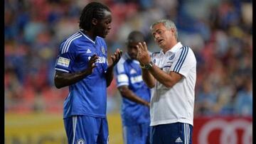 Lukaku y Mourinho.