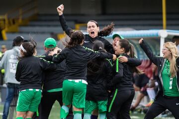 Con gol de Lorena Bedoya y doblete de Estefanía González, Atlético Nacional venció 3-2 a Santa Fe y accede a la final de la Liga Águila Femenina.