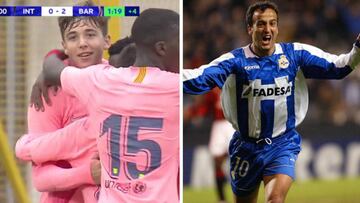 ¿Recuerdan a Fran? Su hijo apunta a crack del Barça: vean su golazo