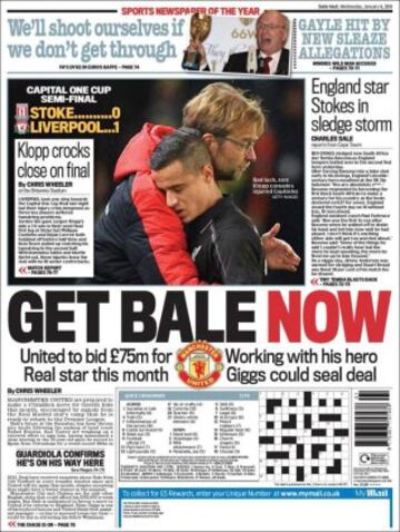 Portadas de la prensa mundial