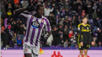 23/02/24 PARTIDO SEGUNDA DIVISION
VALLADOLID - OVIEDO
SEGUNDO GOL AMATH NDIAYE 2-0 ALEGRIA