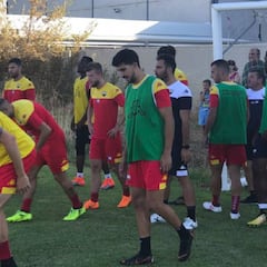La afición del Extremadura prepara su primera salida