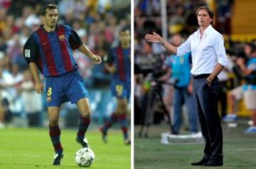 Cocu aterrizó en el Barça de Van Gaal y completó cerca de 200 partidos en Primera División. Había brillado en el Az Alkmaar y el PSV, equipo al que regresó tras siete temproadas azulgranas. Como técnico, se ha curtido en las categorías inferiores del PSV, equipo que dirige en la actualidad.