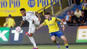 29/08/2024 FUTBOL PRIMERA DIVISION TEMPORADA 24/25 PARTIDO UD LAS PALMAS - REAL MADRID