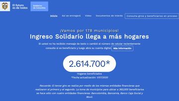 Ingreso Solidario de julio: qué hacer si la web del DPS no reconoce mi cédula como beneficiario