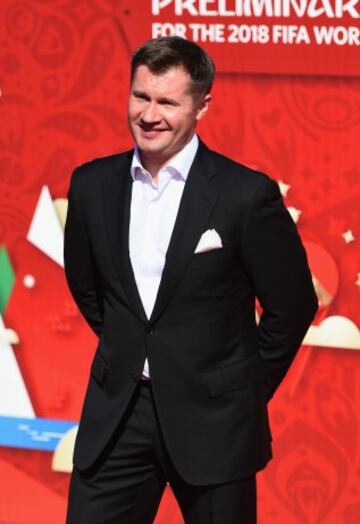 El gimnasta ruso Alexei Nemov durante el sorteo de la fase previa para el mundial de Rusia 2018.