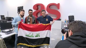 La Peña Irak Blancos visitó AS