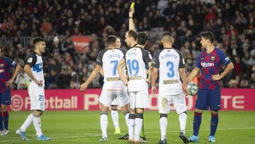 21/12/19 PARTIDO PRIMERA DIVISION
Barcelona v Deportivo Alaves
mano de Martin (21)
penalti para el Barcelona