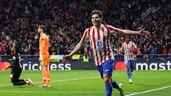Julián y su futuro en el Atlético: “Puede que sí, puede que no... Yo soy feliz”