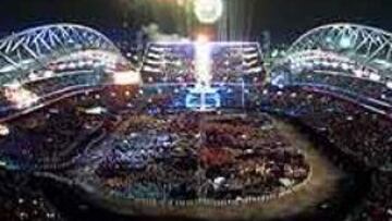 <b>ESPECTÁCULO EN LA INAGURACIÓN. </b>Las autoridades australianas dicen que no hubo peligro de atentados en los Juegos