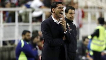Hierro durante el Rayo Vallecano-Real Oviedo.