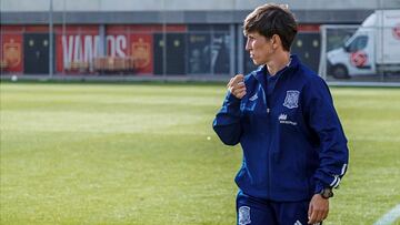 30/12/22 FUTBOL FEMENINO SELECCION ESPAÑOLA ESPAÑA SUB19  SONIA BERMUDEZ SELECCIONADORA
