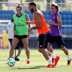 Bale y Kroos, en la lista para el Trofeo Bernabéu; Benzema, fuera