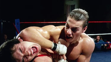 Before he was an action hero, he was a villain: this was Van Damme’s first big screen role