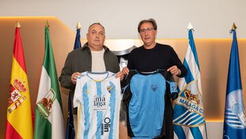 Imagen de esa unión entre el Málaga y el CD 26 de febrero.