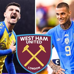 Una delantera de 80M€ para el West Ham