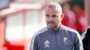 Paco López, durante un entrenamiento.