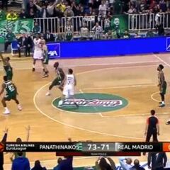 ¡Rudy anota sobre la bocina el triple ganador frente a Panathinaikos!