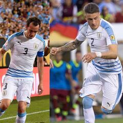 Filipe, Godín y Giménez, adiós a la Copa América en grupos